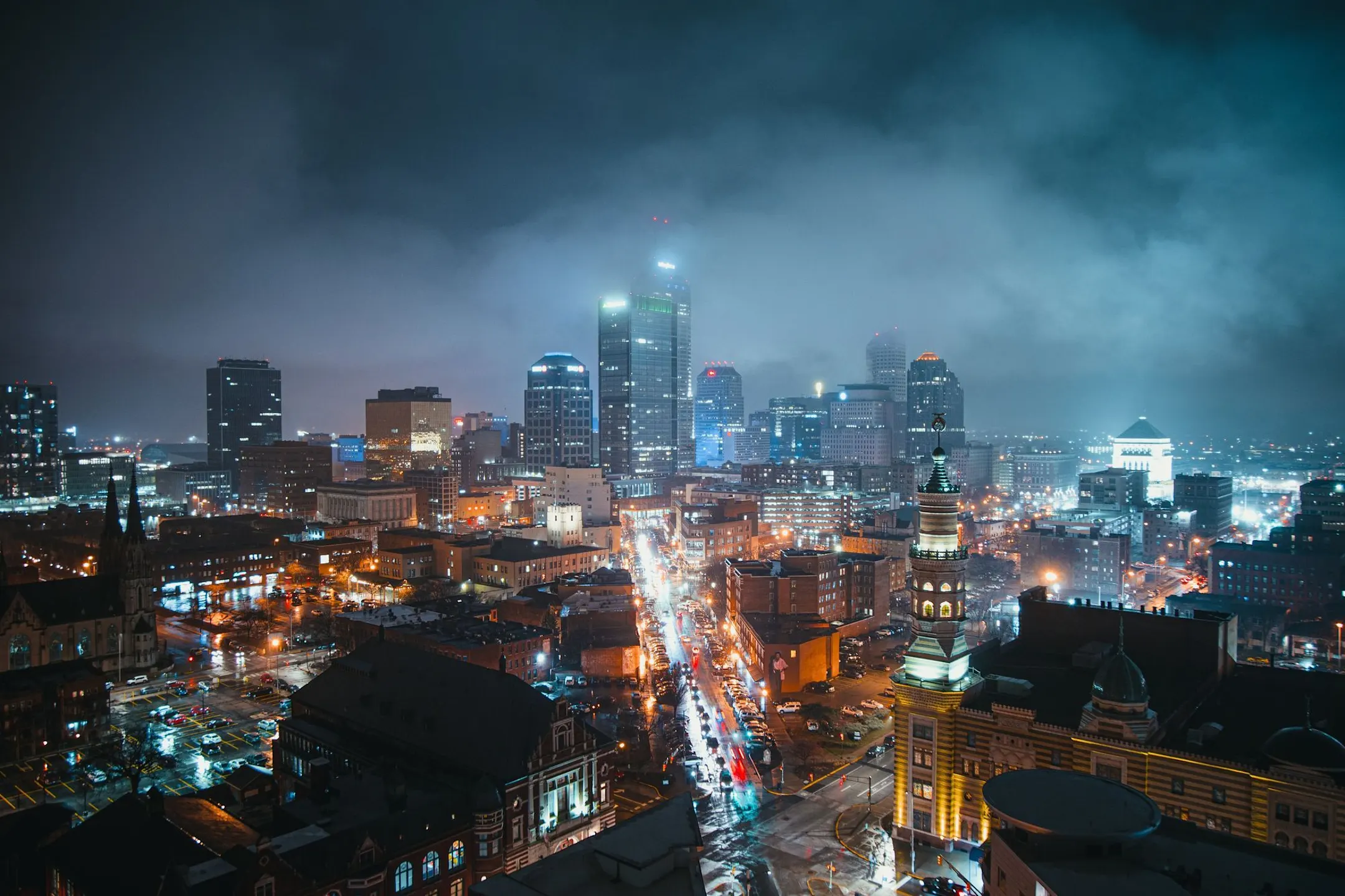 Indianapolis Indiana skyline
