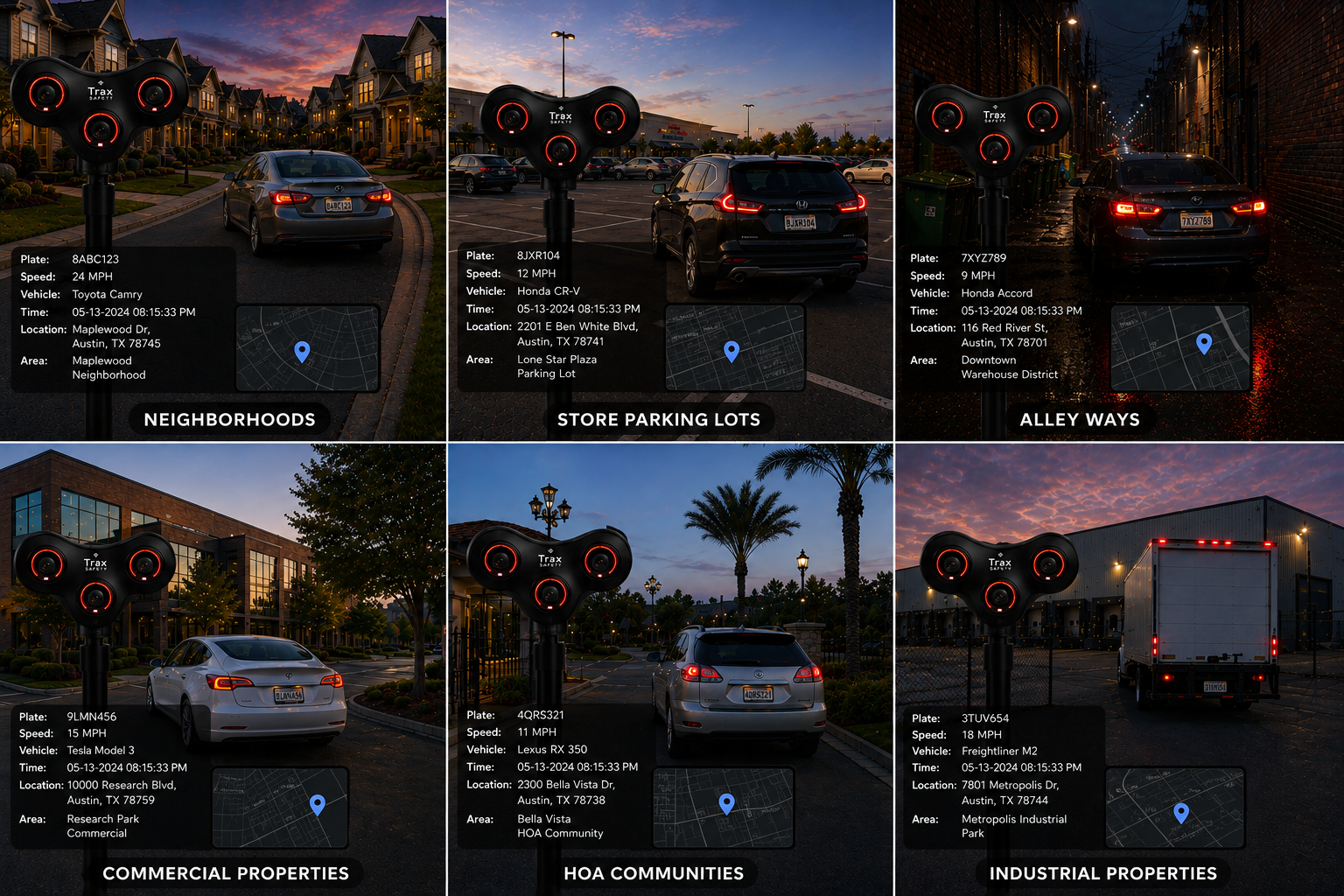 TRAX Safety deployment environments